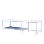 Plateau infrieur pour postes de travail volutif 200 x 100 cm