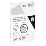 Pochettes de plastification a3 - epaisseur : 125 microns par face - bote de 100