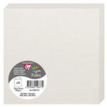 Pollen by clairefontaine carte double 135 mm, blanc iris
