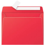 Pollen by clairefontaine enveloppes c5, rouge groseille Pollen by clairefontaine enveloppes c5, rouge groseille