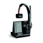 Poly savi 8210 office ms mono casque sans fil + station de charge