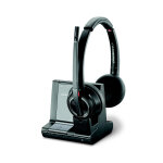 Poly savi 8220 office ms duo casque sans fil + station de charge