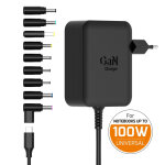 Port connect chargeur secteur 100w gan� alimentation universelle pour ordinateur portable usb - c - 9 ...