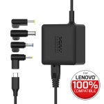 Port connect chargeur secteur 65w gan� alimentation pour ordinateur portable lenovo usb - c - 4 embouts ...