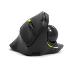 Port connect souris trackball ergonomique sans fil bluetooth rechargeable - droitier - noir Port connect souris trackball ergonomique sans fil bluetooth rechargeable - droitier - noir