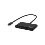 Port designs 900147, usb type - c, usb type - c, 5000 mbit / s, noir, aluminium, 0, 3 m