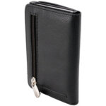 Portefeuille slim avec porte - cartes, cuir nappa