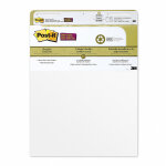 Post - it recharge chevalet super�sticky 559rp papier blanc - l. 63, 5�x�h. 77, 5�cm - bloc de 30�feuilles ...
