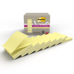 Post - it super sticky z - notes recycles 76 x 76 mm 3m - boite de 8 blocs carrs de 70 feuilles dont ...