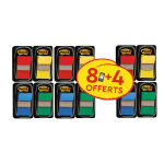 Post - it marque - pages taille moyenne lot de 8 x 50 avec distributeur + 4 étuis offerts - couleurs ... Post - it marque - pages taille moyenne lot de 8 x 50 avec distributeur + 4 étuis offerts - couleurs ...
