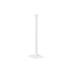 Poteau de signalisation pvc blanc sur socle � lester