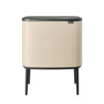 Poubelle bo touch bin brabantia 11 + 23 l, beige