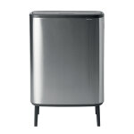 Poubelle bo touch bin hi brabantia 2 x 30 l, m�tal
