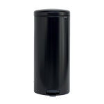 Poubelle newicon brabantia 30 l, noir mat
