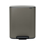 Poubelle � p�dale brabantia bo 2 x 30 l, platine