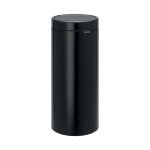 Poubelle touch bin new brabantia 30 l, noir mat