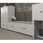 Primo locker - coussin pour casiers vestiaires en tissu - vert