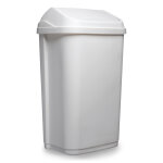 Probbax poubelle sanitaire standard en plastique 50 l - blanc