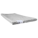 Pronappe paquet de 200 nappes papier, plies au format, sous film - format 80x80cm - blanc