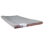 Pronappe paquet de 200 nappes papier, plies au format, sous film - format 80x80cm - bordeaux
