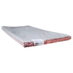 Pronappe paquet de 200 nappes papier, plies au format, sous film - format 80x80cm - rouge