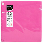 Pronappe paquet de 40 serviettes micro - gaufrées ouate 2 plis - 38x38 cm - gris Pronappe paquet de 40 serviettes micro - gaufrées ouate 2 plis - 38x38 cm - gris
