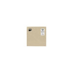 Pronappe paquet de 50 serviettes cocktail micro - gaufres ouate 2 plis - 20x20 cm - ficelle