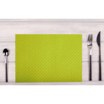 Set de table jetable, 400 x 300 mm, rouge