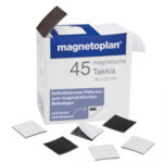 Puce magn�tique takkis, autocollant, noir