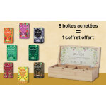 Pukka coffret bambou kit d�couverte lipton - offert pour 8 boites diff�rentes d'infusions pukka achet�es ...