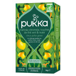 Pukka th� matin�e citronn�e - biologique et �quitable - bo�te de 20 sachets