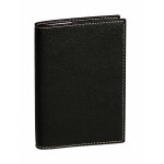 Quo vadis agenda prsident semainier  spirales club - 21 x 27 cm - noir - aot 2025  aot 2026