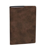 Quo vadis agenda semainier ministre bergame 16 x 24 cm - chocolat - janvier � d�cembre 2027