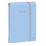 Quo vadis agenda semainier plan notes - 15 x 21 cm - bleu clair - septembre 2026 � d�cembre 2027