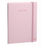 Quo vadis agenda semainier plan notes - 15 x 21 cm - rose - septembre 2025 à décembre 2026 Quo vadis agenda semainier plan notes - 15 x 21 cm - rose - septembre 2025 à décembre 2026