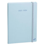Quo vadis agenda semainier plan week ministre - 16 x 24 cm - bleu pastel - septembre 2025  dcembre ...