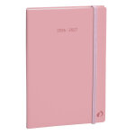 Quo vadis agenda semainier plan week ministre - 16 x 24 cm - rose - septembre 2026 � d�cembre 2027