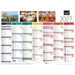 Quo vadis calendrier mural annuel fantaisie tradition - 55 x 40, 5 cm - 2027