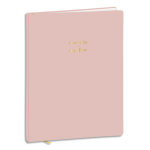 Quo vadis livre d'or pastel 27x21cm 128 pages. couverture effet soft touch. coloris rose Quo vadis livre d'or pastel 27x21cm 128 pages. couverture effet soft touch. coloris rose
