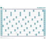 Quo vadis planning annuel souple effa�able � sec - 90 x 63 cm - 2027