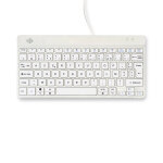 R - go tools compact break - clavier ergonomique filaire usb - a transportable - blanc R - go tools compact break - clavier ergonomique filaire usb - a transportable - blanc