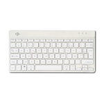 R - go tools compact break clavier ergonomique sans fil bluetooth - transportable - blanc