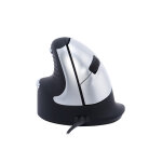 R - go tools souris ergonomique verticale filaire gaucher r - go he break - taille m - noir et argent ...