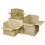 Carton ondul� � plier, (l)710 x (p)500 x (h)110 mm