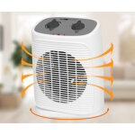 Radiateur soufflant hl 3800, oscillant, blanc
