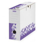Raja bote archives montage automatique en carton - dos 10 cm - blanc