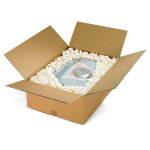 Raja caisse am�ricaine carton double cannelure - l. 60 x l. 40 x h. 30 cm - kraft brun - lot de 10