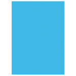 Mondoffice chemises dossiers 220g recycles - 24 x 32 cm - pastel bleu fonc - lot de 100