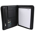 Mondoffice confrencier porte - bloc a4 financier - noir