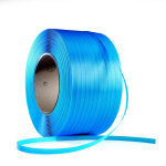 Raja feuillard de cerclage manuel en polypropylne bleu l. 12 x 0, 55 mm - bobine l. 3000 m - lot de ...
